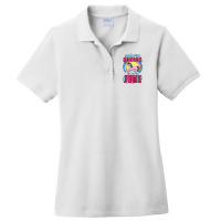 Unicorn Queens Are Born In June Ladies Polo Shirt | Artistshot