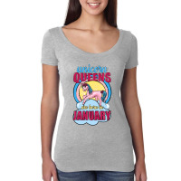 Unicorn Queens Are Born In January Women's Triblend Scoop T-shirt | Artistshot