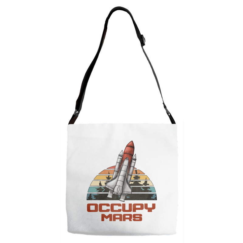 Occupy Mars Adjustable Strap Totes | Artistshot