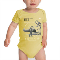 Flight Path Baby Bodysuit | Artistshot