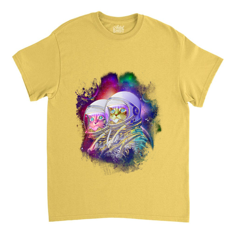 Galactic Cat Classic T-shirt | Artistshot