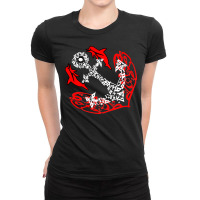 Ancre Cœur Ladies Fitted T-shirt | Artistshot