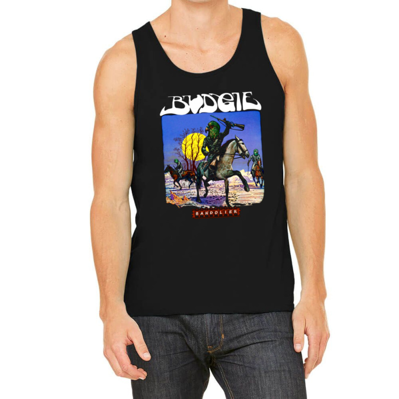 Budg1e Band0lier Metal Vintage Music Tank Top | Artistshot