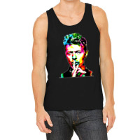 #davidbowie Singer Music Vintage Tank Top | Artistshot