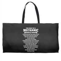 You Might Be A Mechanic If Weekender Totes | Artistshot