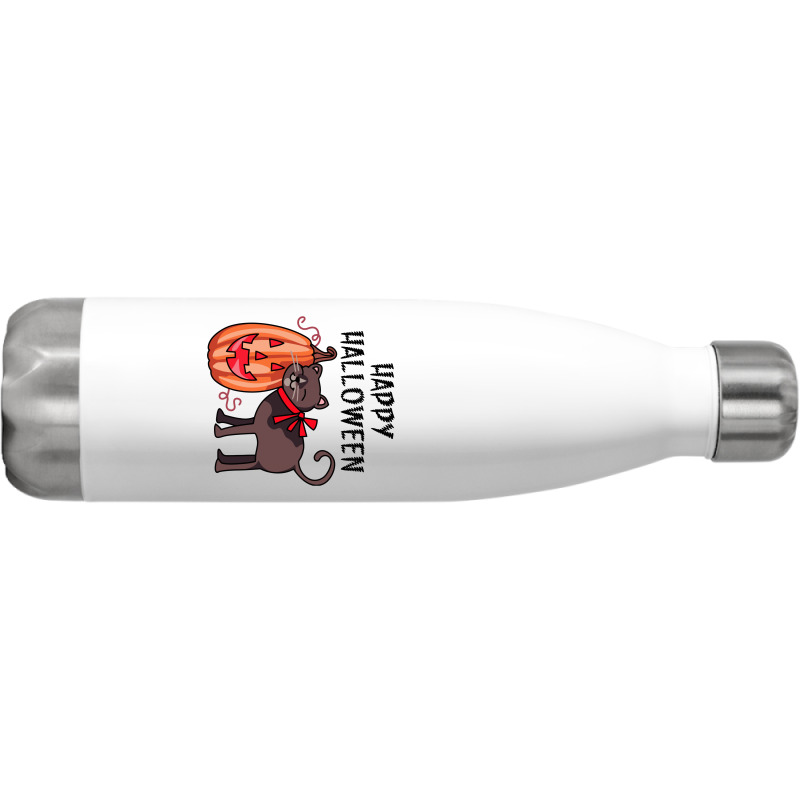 Funny Pump And Paw Halloween Stainless Steel Water Bottle | Artistshot