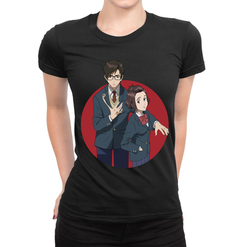 Parasyte Ladies Fitted T-Shirt by Hala-Art | Artistshot