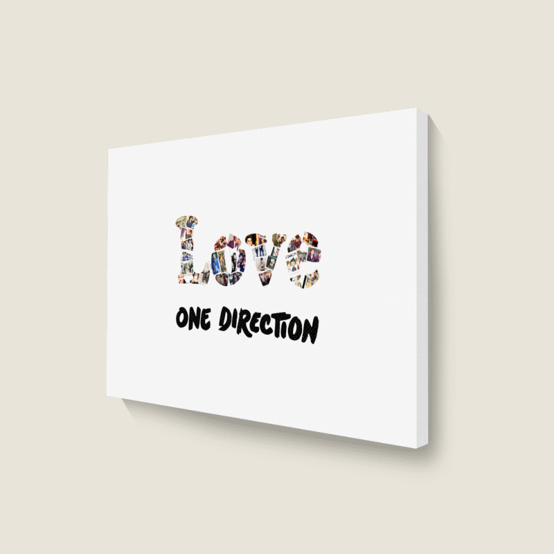 Love One Direction Landscape Canvas Print | Artistshot