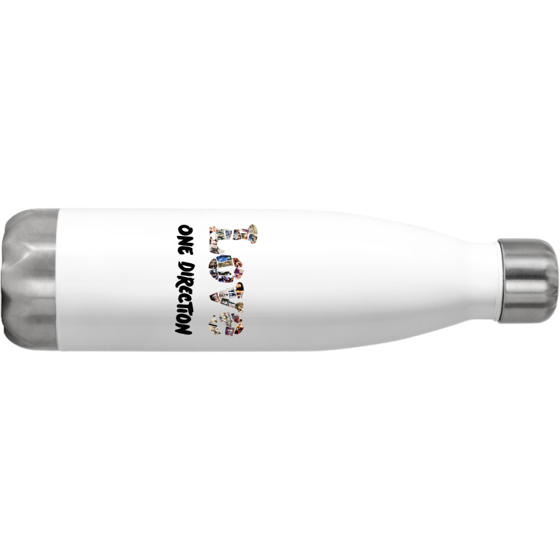 Love One Direction Stainless Steel Water Bottle | Artistshot