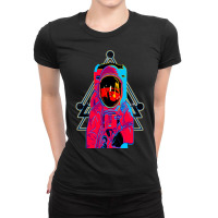 Galaxy Spaceman Ladies Fitted T-shirt | Artistshot