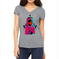 Galaxy Spaceman Women's V-neck T-shirt | Artistshot