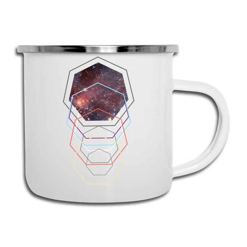 Geometric Space Flight Autopilot Camper Cup | Artistshot