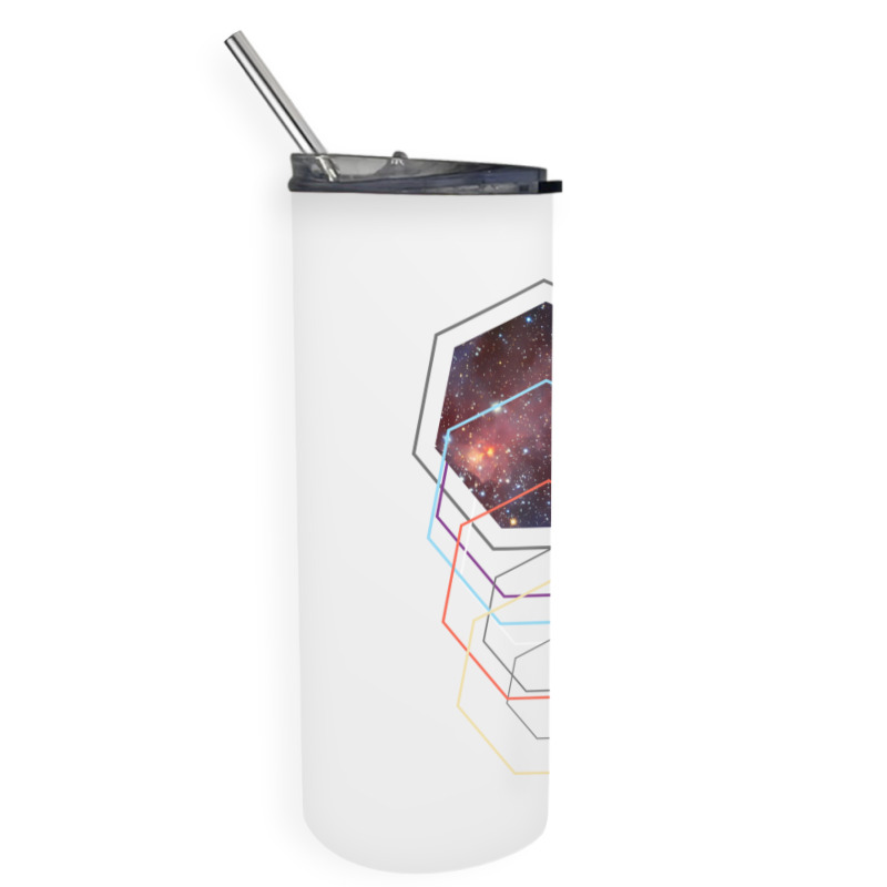 Geometric Space Flight Autopilot Skinny Tumbler | Artistshot