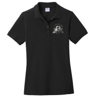 Geometric Space Travel Ladies Polo Shirt | Artistshot