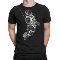 Gravity Black And White T-shirt | Artistshot