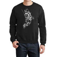 Gravity Black And White Crewneck Sweatshirt | Artistshot