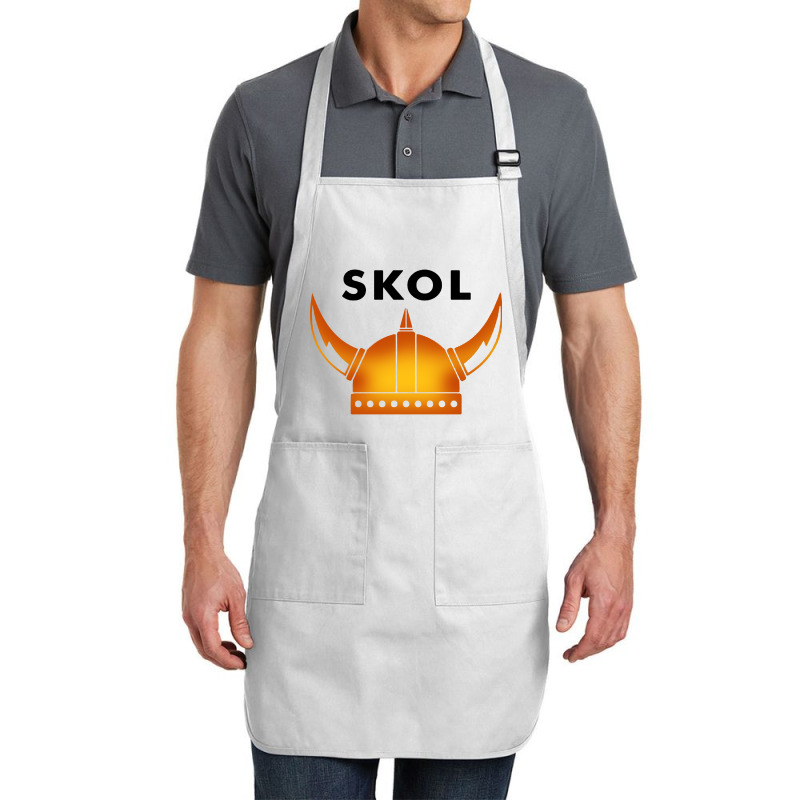 Skol Viking Helmet Minneapolis Miracle Full-length Apron | Artistshot