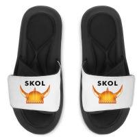 Skol Viking Helmet Minneapolis Miracle Slide Sandal | Artistshot