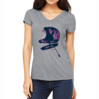 Hello Spaceman   Light Women's V-neck T-shirt | Artistshot