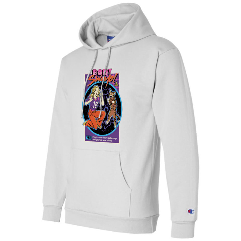 Body Swap   Cat Champion Hoodie | Artistshot