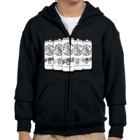 Sparkling Water Bottle Youth Zipper Hoodie | Artistshot