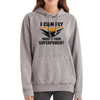 I Can Fly Whats Your Superpower Swimming Vintage Hoodie | Artistshot