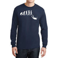 Scuba Diver Evolution Long Sleeve Shirts | Artistshot