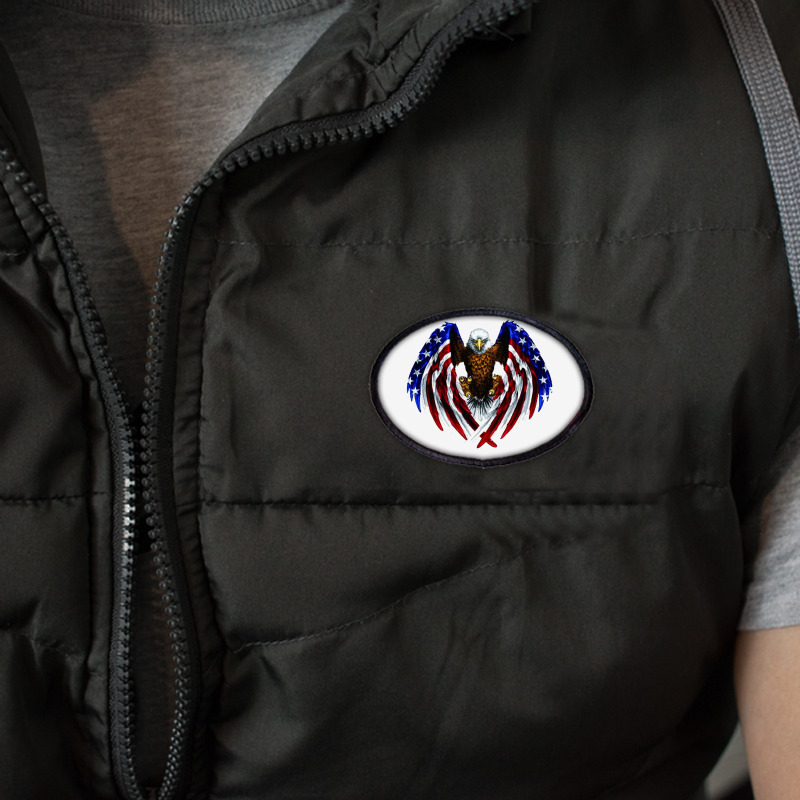 Eagle Usa Oval Patch | Artistshot