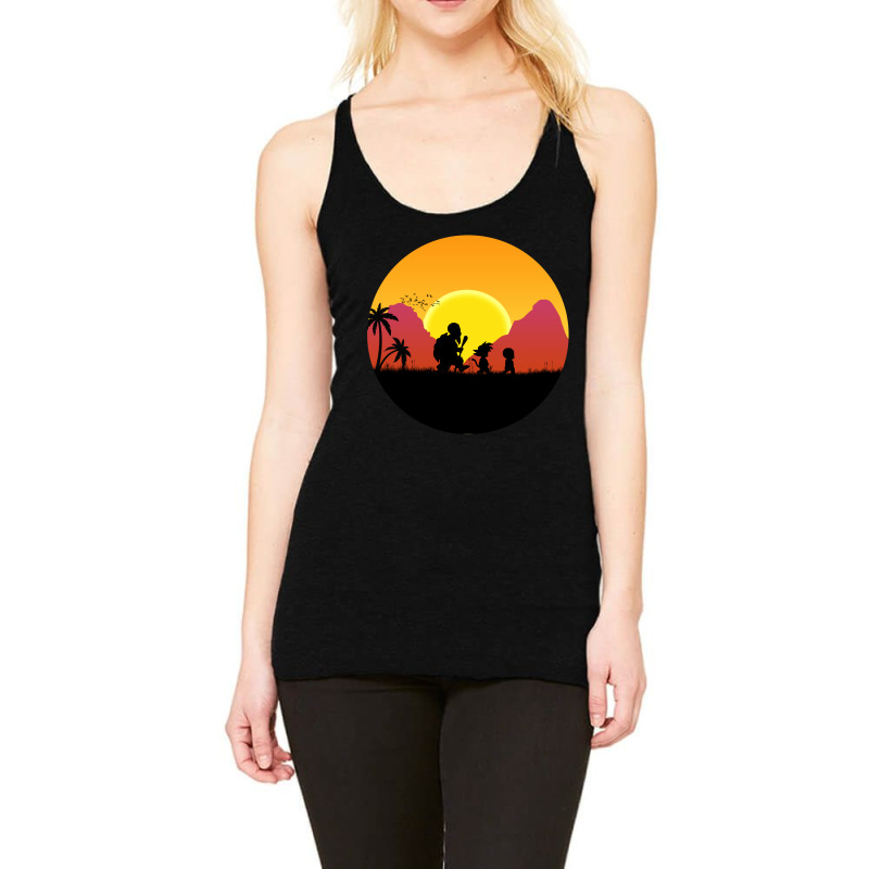 Walking Sunset Racerback Tank by Vanshop99 | Artistshot