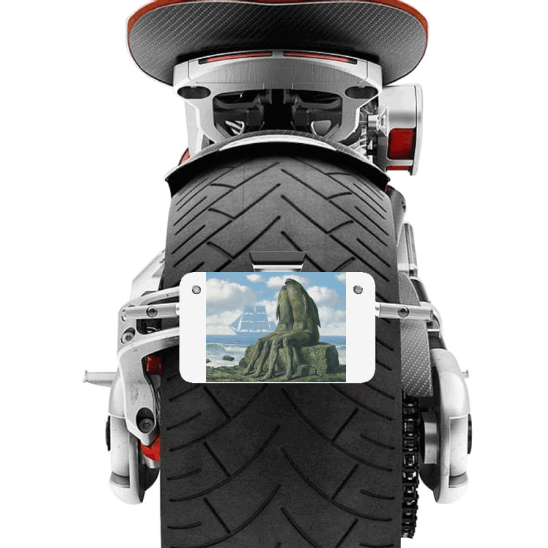 The Wonders Of Nature Motorcycle License Plate | Artistshot