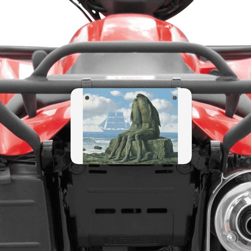 The Wonders Of Nature Atv License Plate | Artistshot