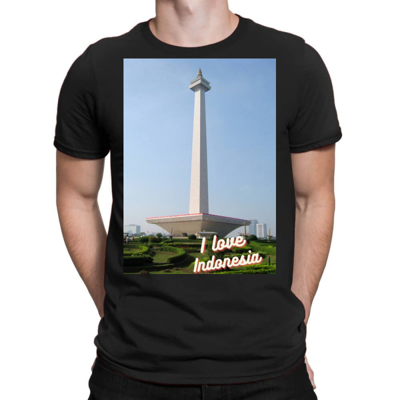 Indonesia National Monument T-shirt | Artistshot