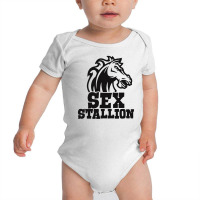 Sex Stallion Funny Baby Bodysuit | Artistshot