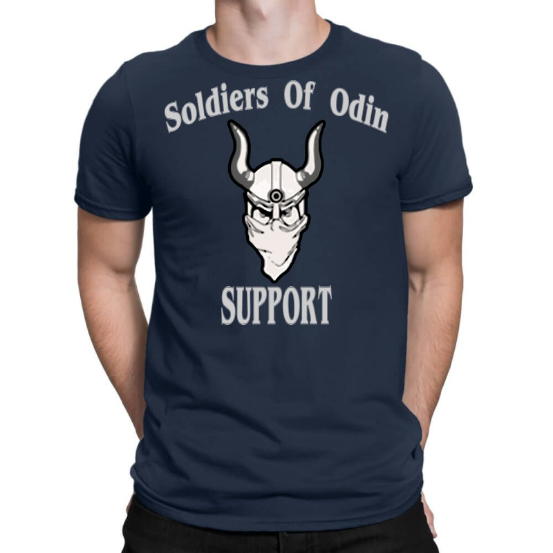 Plateau Total entusiasme Custom Soldiers Of Odin Worldwide Support T-shirt By Mdk Art - Artistshot