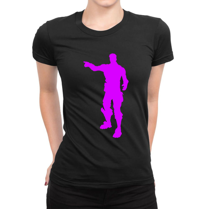 Point Finger Ladies Fitted T-shirt | Artistshot