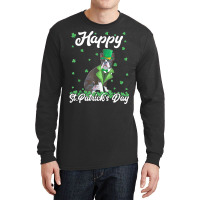 Boston Terrier T  Shirt Happy St. Patrick's Day Boston Terrier T  Shir Long Sleeve Shirts | Artistshot