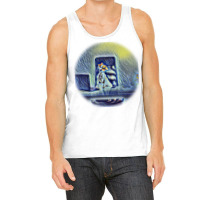 Cute Happy Young Dog Working P At The Office. Pets Indoors. Ta Tank Top | Artistshot