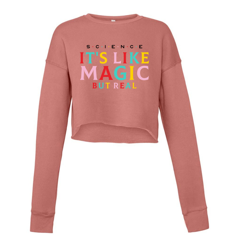 Science Is Like Magic Cropped Sweater by kakung | Artistshot