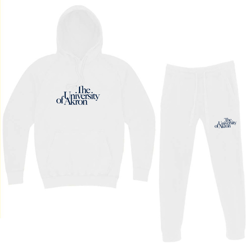 The University Of Akron Hoodie & Jogger set by Alex christin | Artistshot