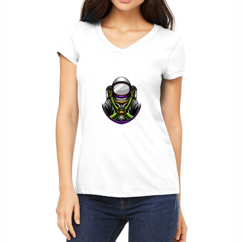 Astronaut Women's V-neck T-shirt | Artistshot