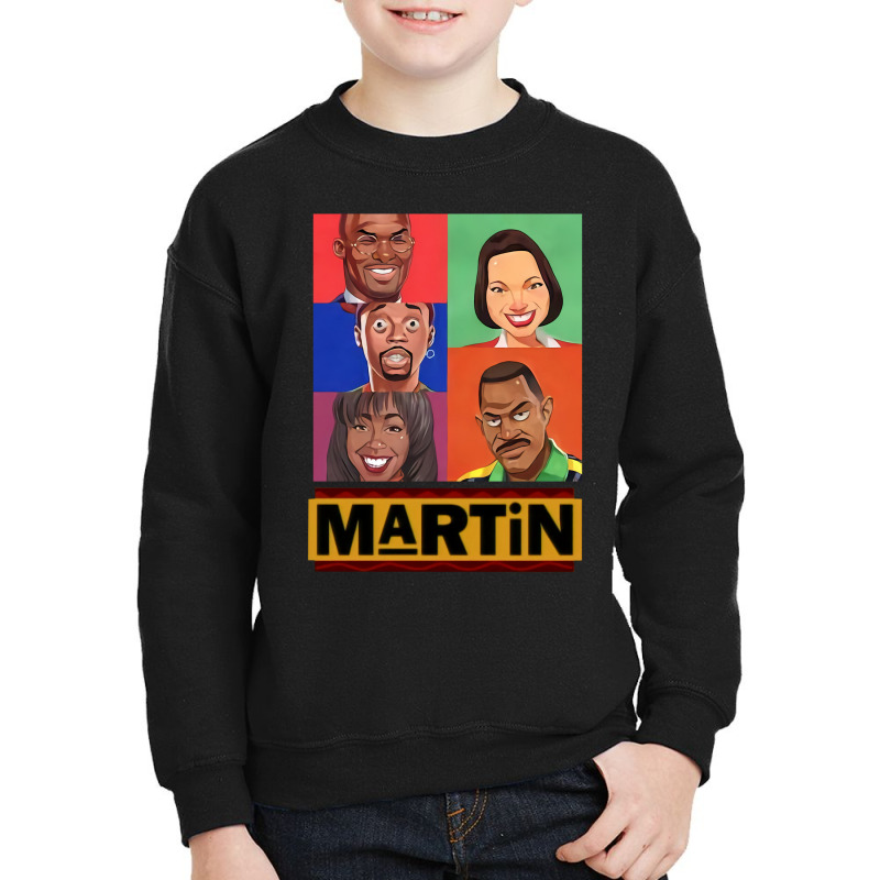 Martin Youth Sweatshirt by apolitery | Artistshot