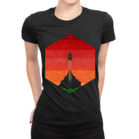 Into The Mars Exosphere Ladies Fitted T-shirt | Artistshot