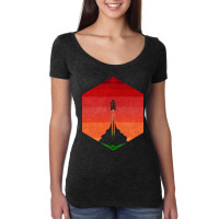 Into The Mars Exosphere Women's Triblend Scoop T-shirt | Artistshot