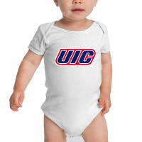 University Of Illinois Chicago, Uic, Chicago, Illinois, Merch Baby Bodysuit | Artistshot