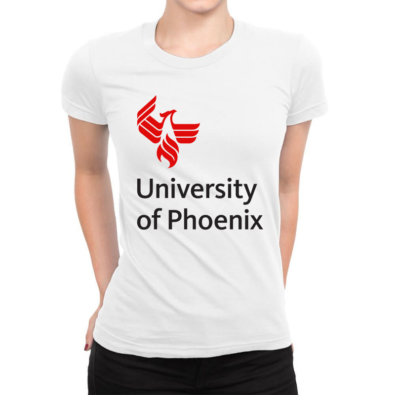 University Of Phoenix Mug Ladies Fitted T-shirt | Artistshot