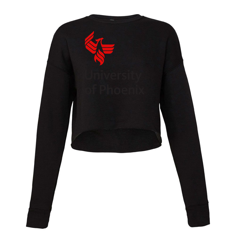 University Of Phoenix Mug Cropped Sweater | Artistshot