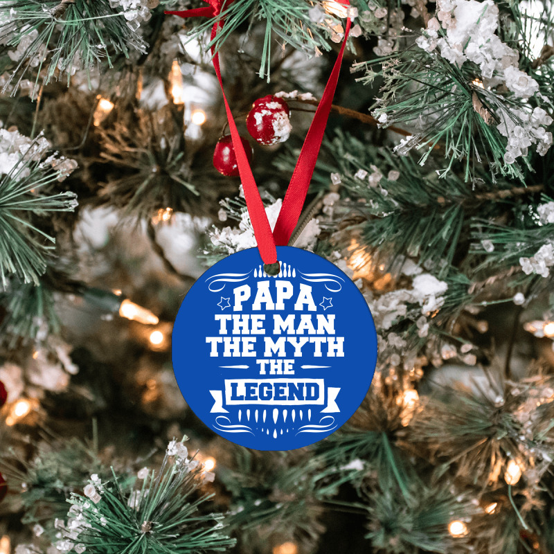 Papa The Man The Myth The Legend Ornament | Artistshot