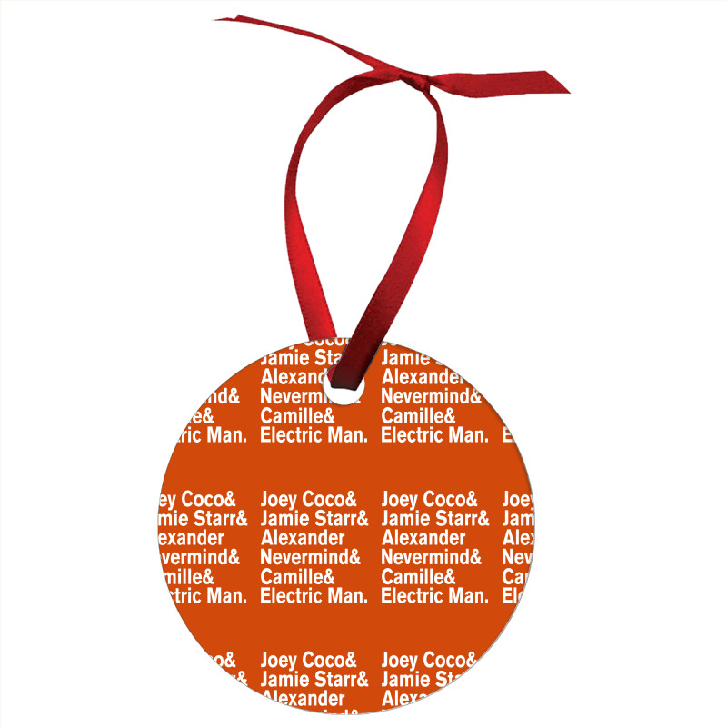 Prince Aliases Joey Coco & Jamie Starr Threads Ornament | Artistshot