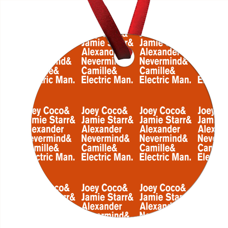 Prince Aliases Joey Coco & Jamie Starr Threads Ornament | Artistshot