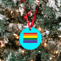 Colorado Rainbow Flag Ornament | Artistshot